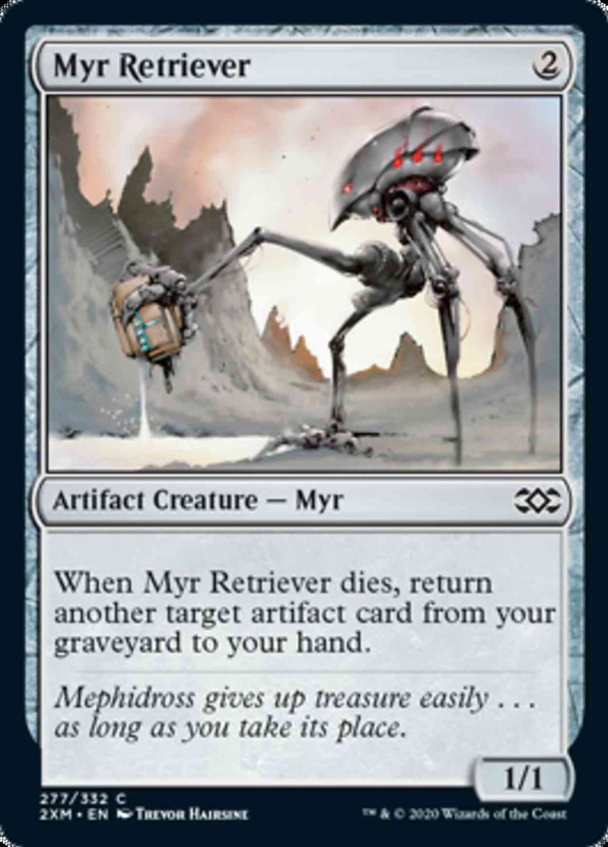 Myr Retriever magic card front