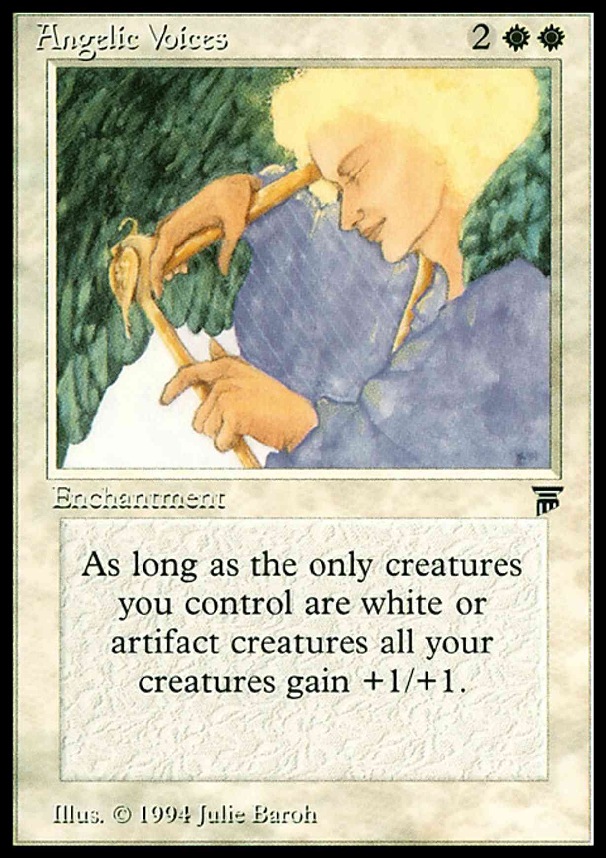 Angelic Voices magic card front