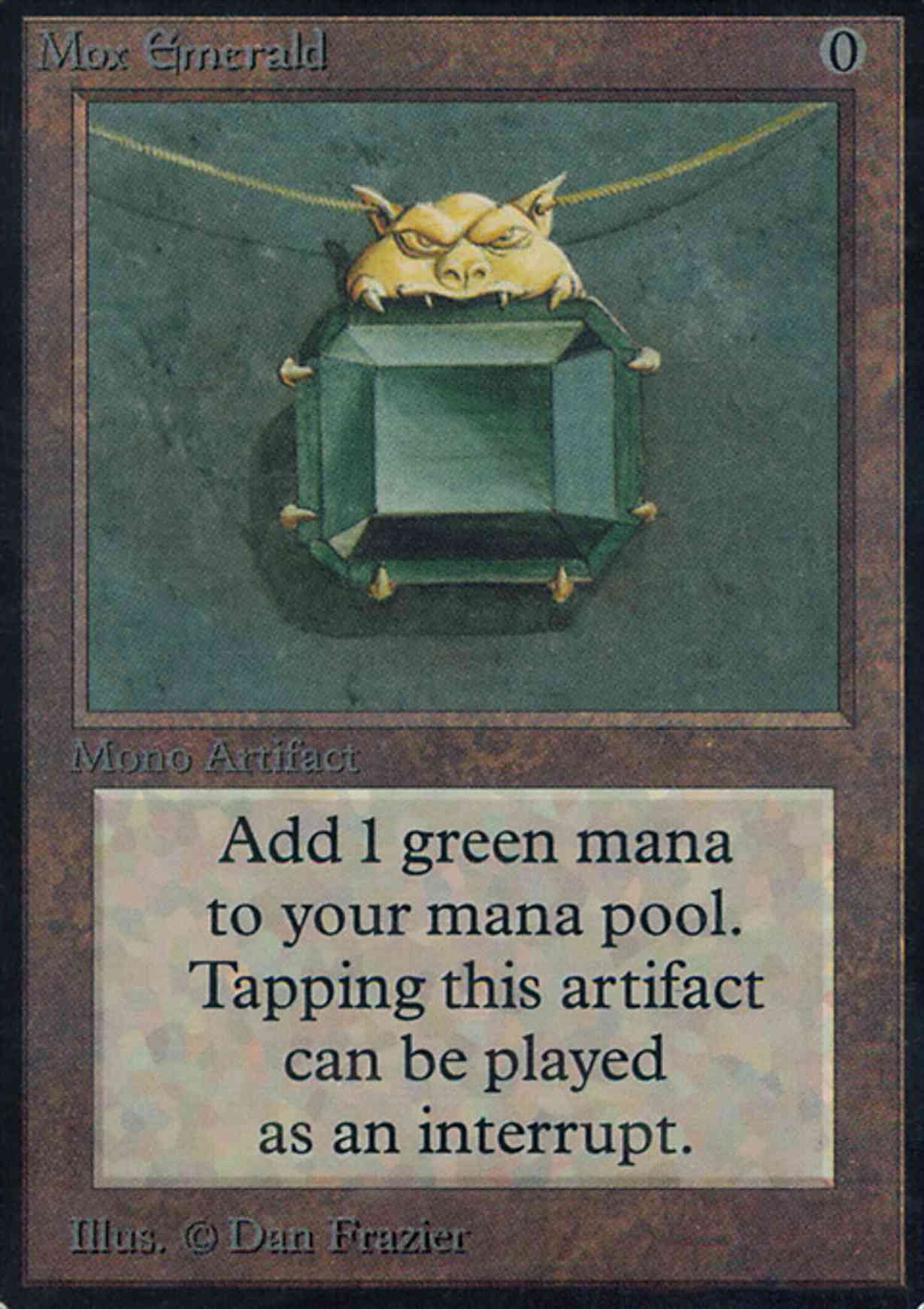 Mox Emerald (CE) magic card front