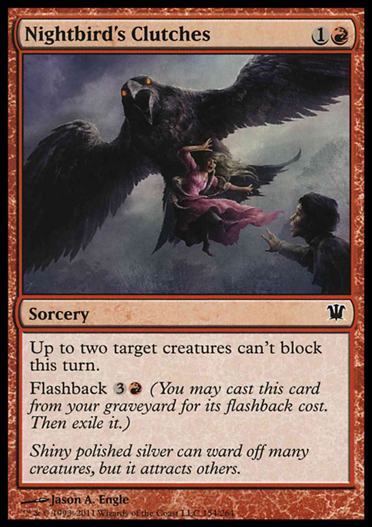 Nightbird's Clutches magic card front