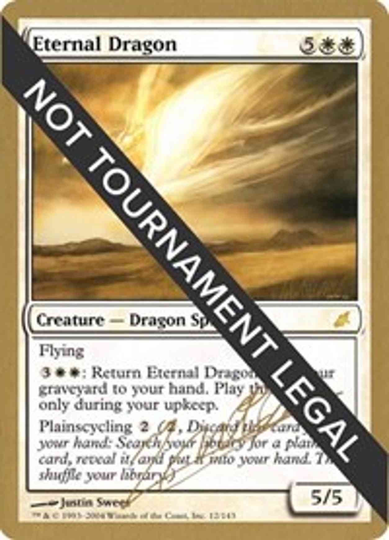 Eternal Dragon - 2004 Gabriel Nassif (SCG) magic card front