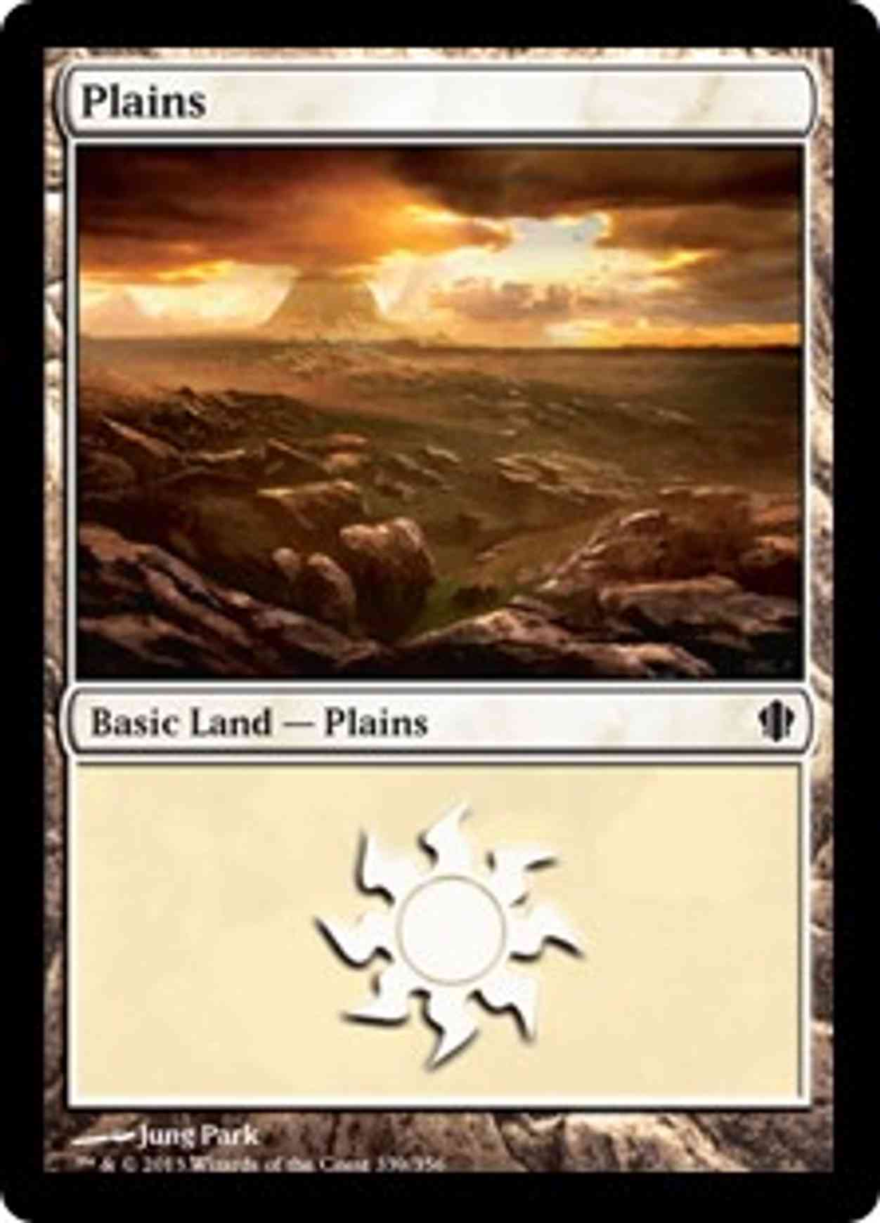 Plains (339) magic card front