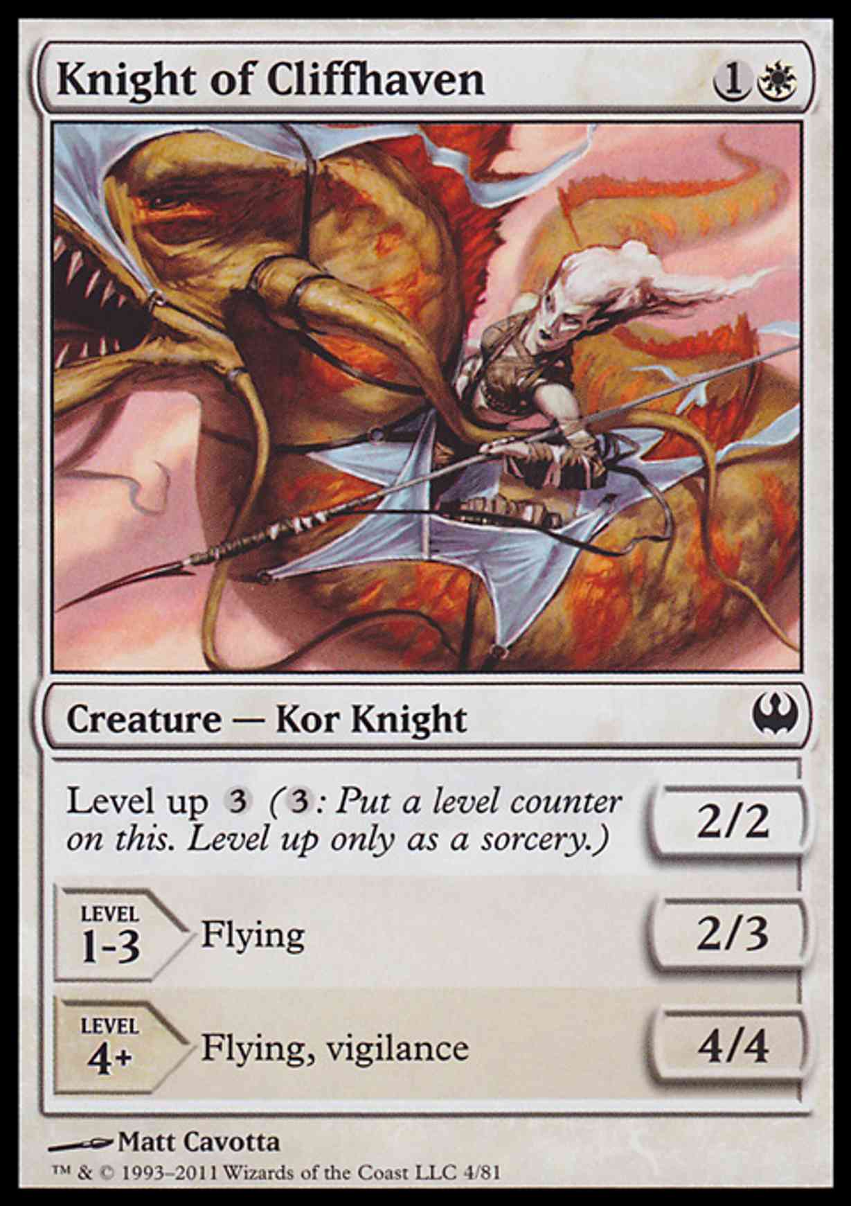 Knight of Cliffhaven magic card front