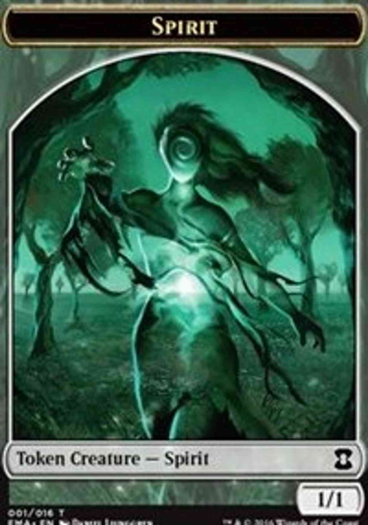 Spirit Token (Colorless) magic card front