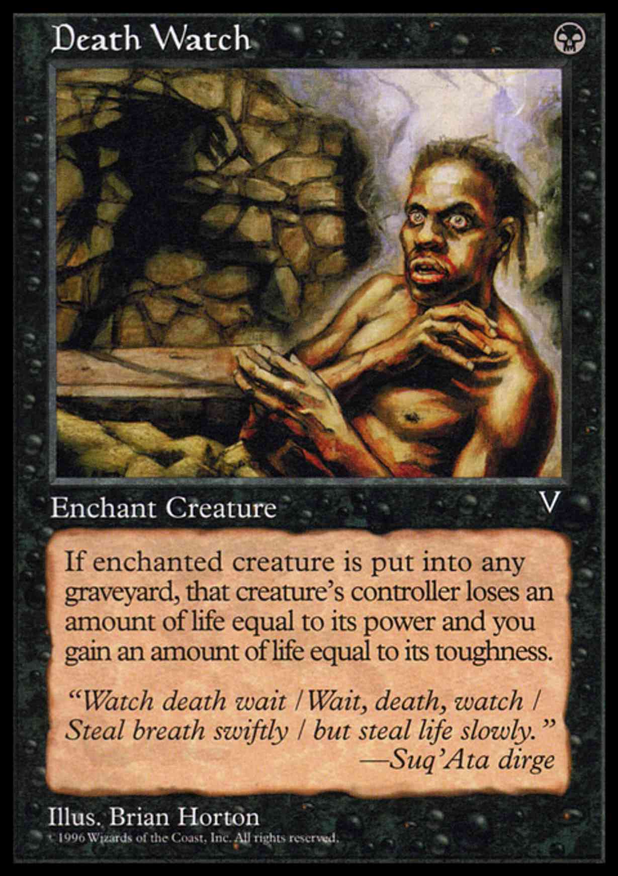 Death Watch magic card front