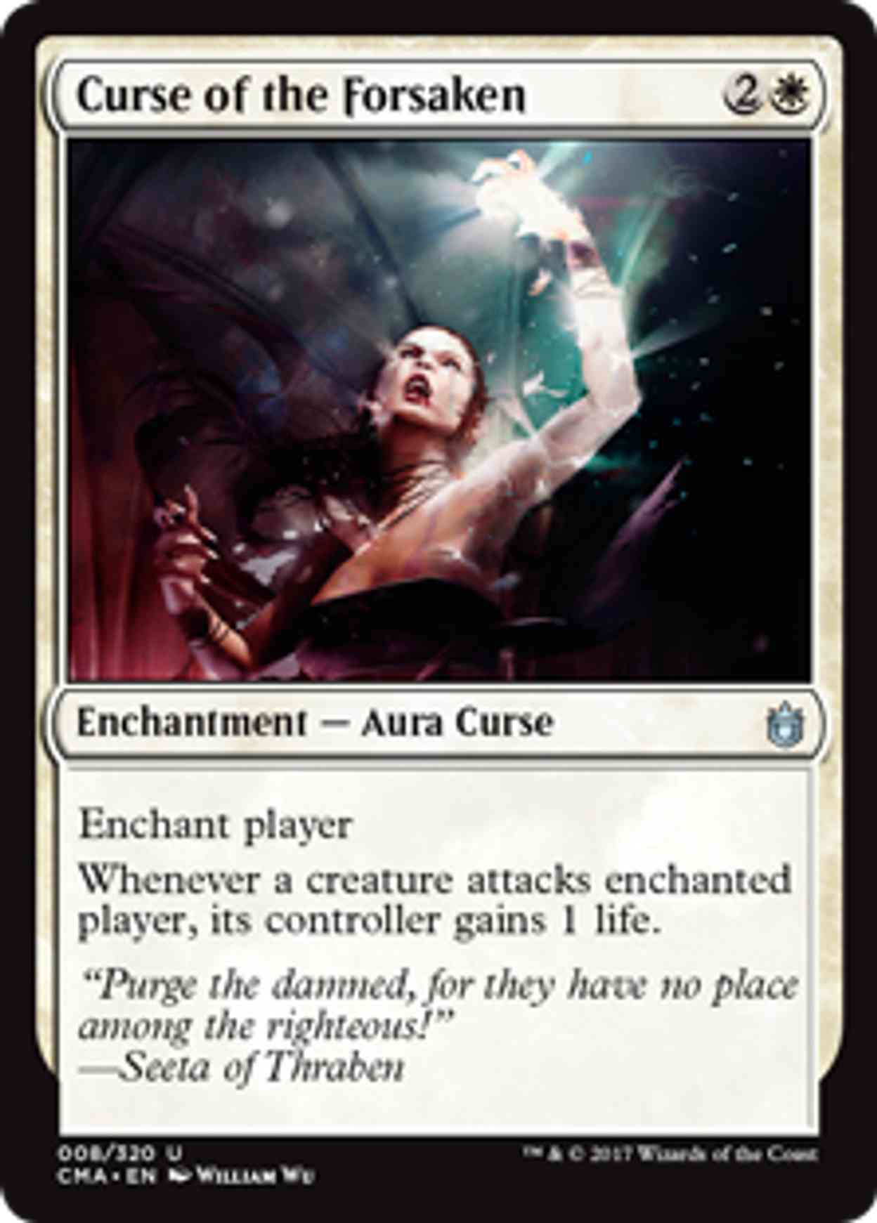 Curse of the Forsaken magic card front