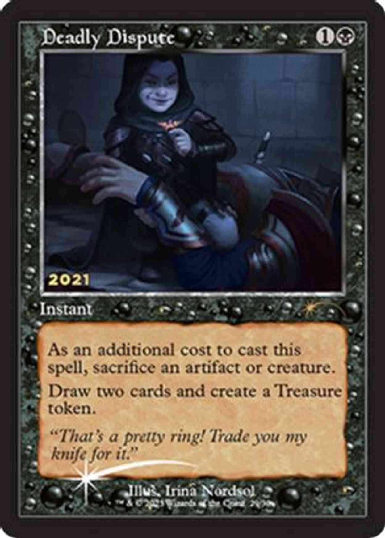 Deadly Dispute magic card front
