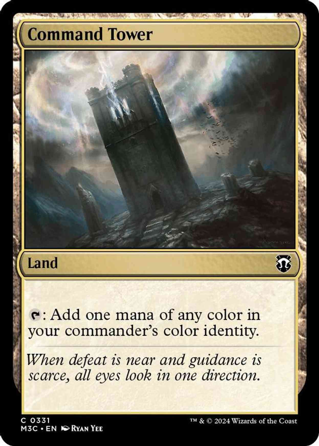 Command Tower (Ripple Foil) magic card front