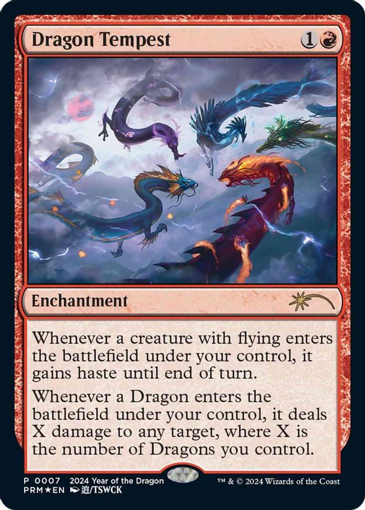 Dragon Tempest (Year of the Dragon 2024) magic card front