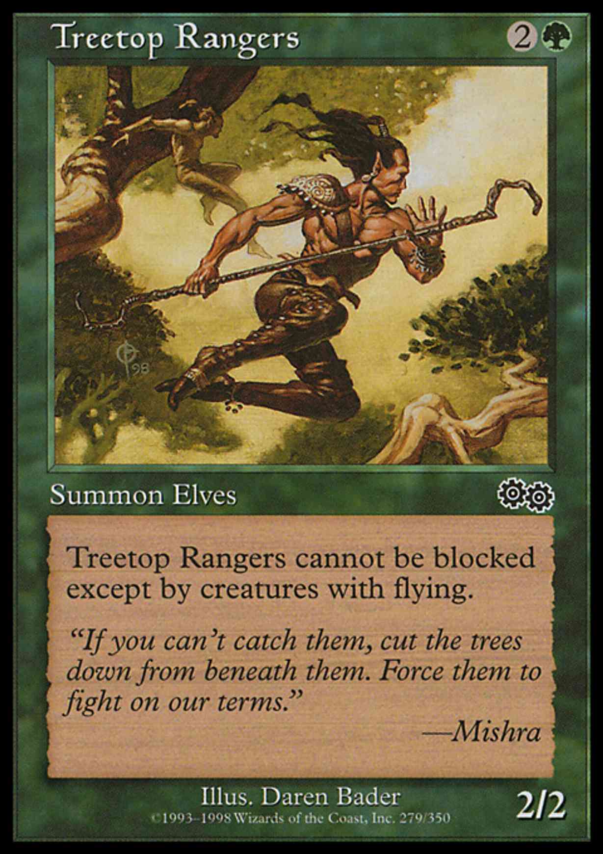 Treetop Rangers magic card front