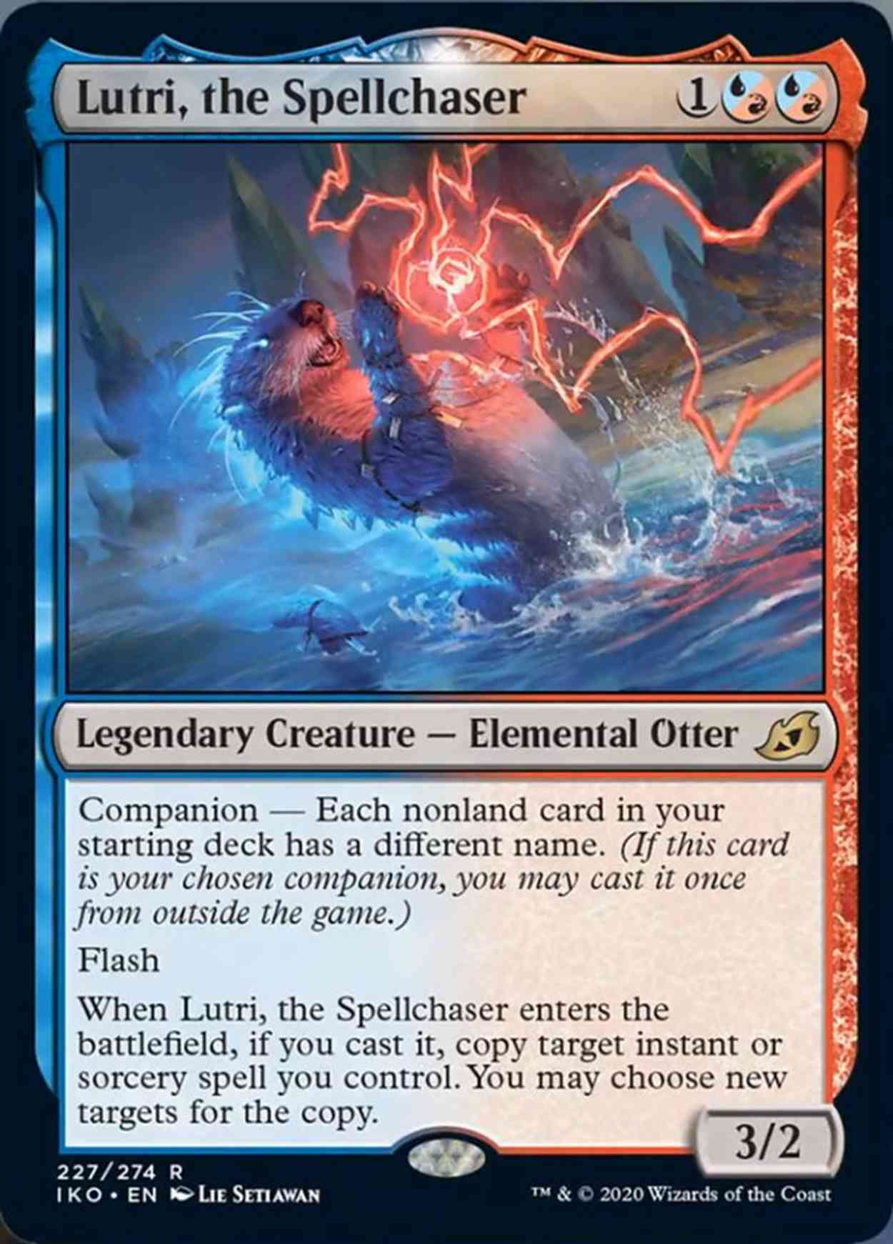Lutri, the Spellchaser magic card front