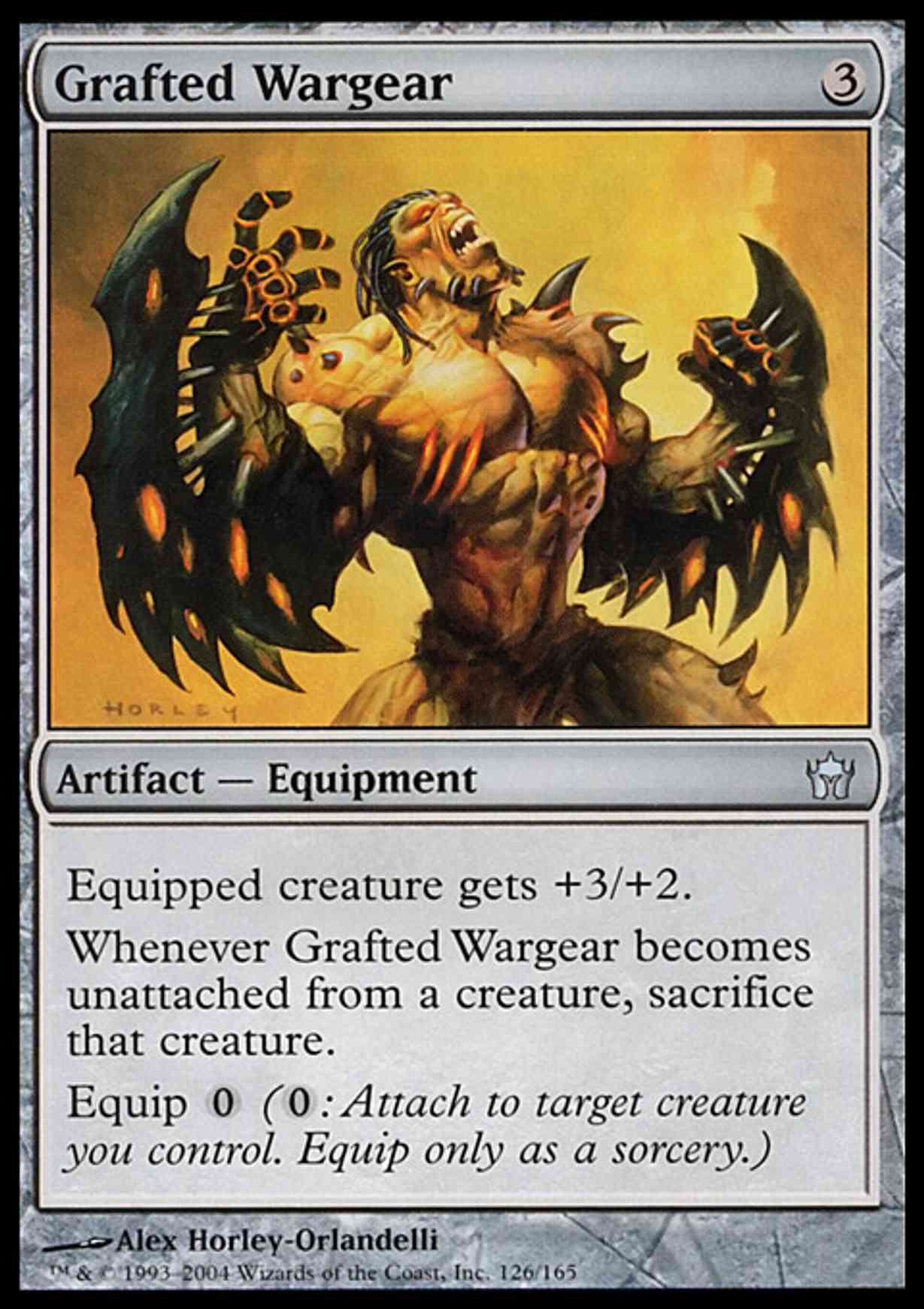 Grafted Wargear magic card front