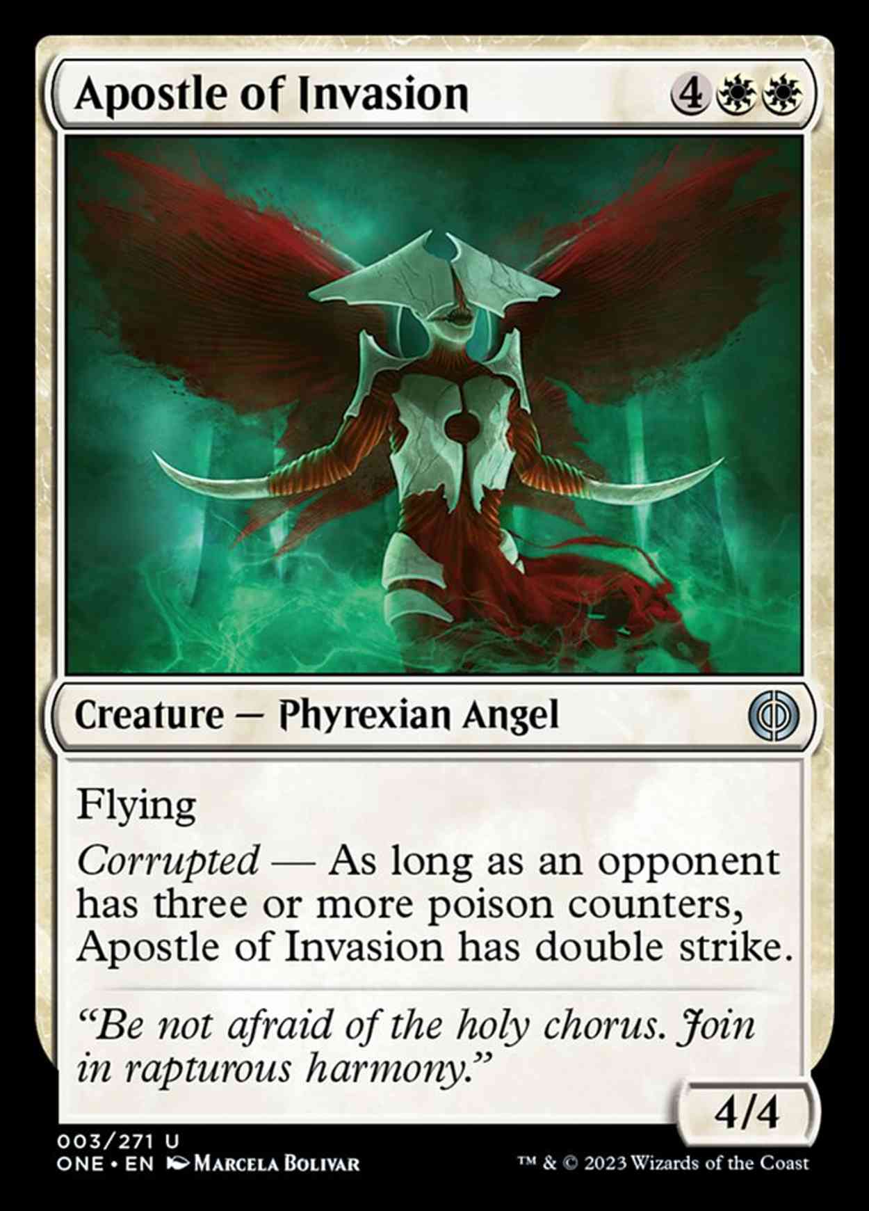 Apostle of Invasion magic card front