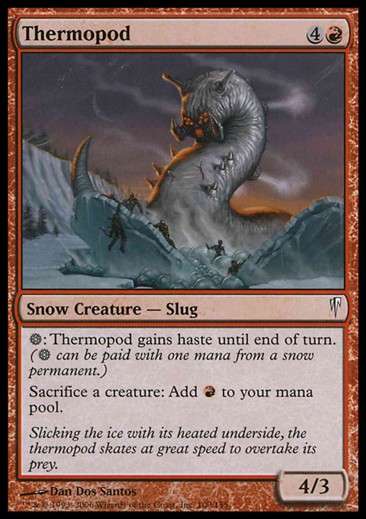 Thermopod magic card front