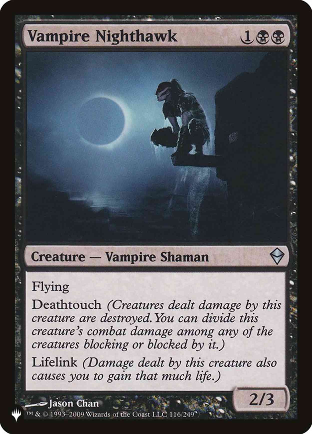 Vampire Nighthawk (ZEN) magic card front