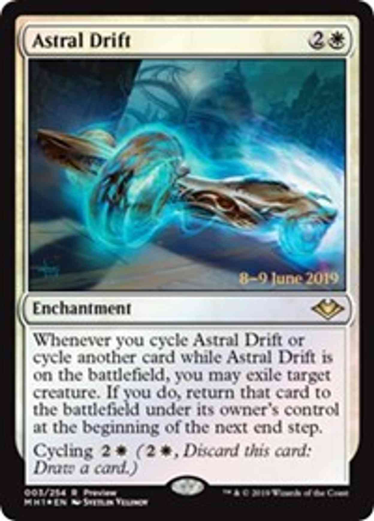 Astral Drift (Alternate Art) magic card front