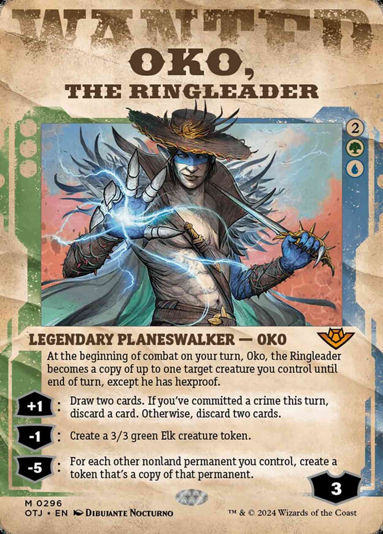 Oko, the Ringleader (Showcase) magic card front