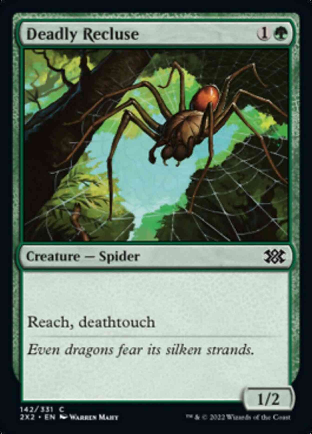 Deadly Recluse magic card front