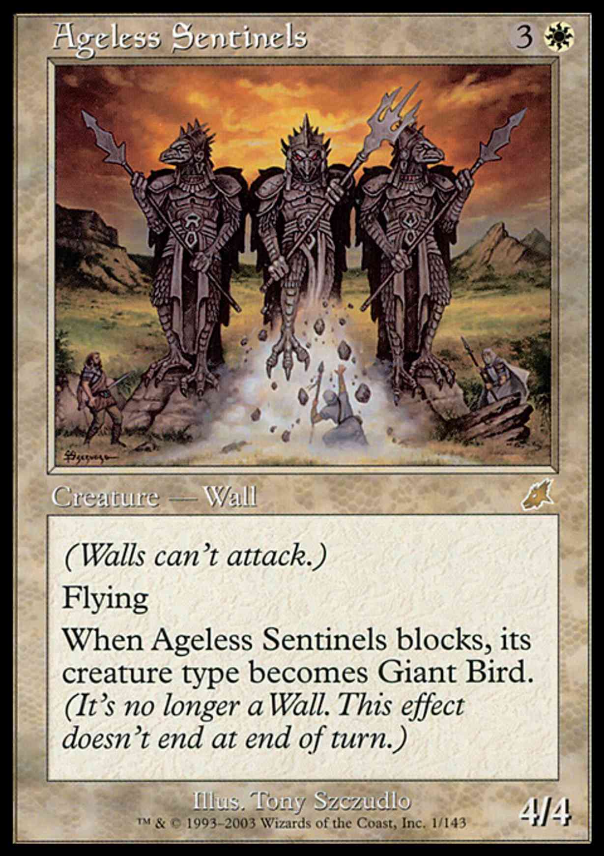 Ageless Sentinels magic card front