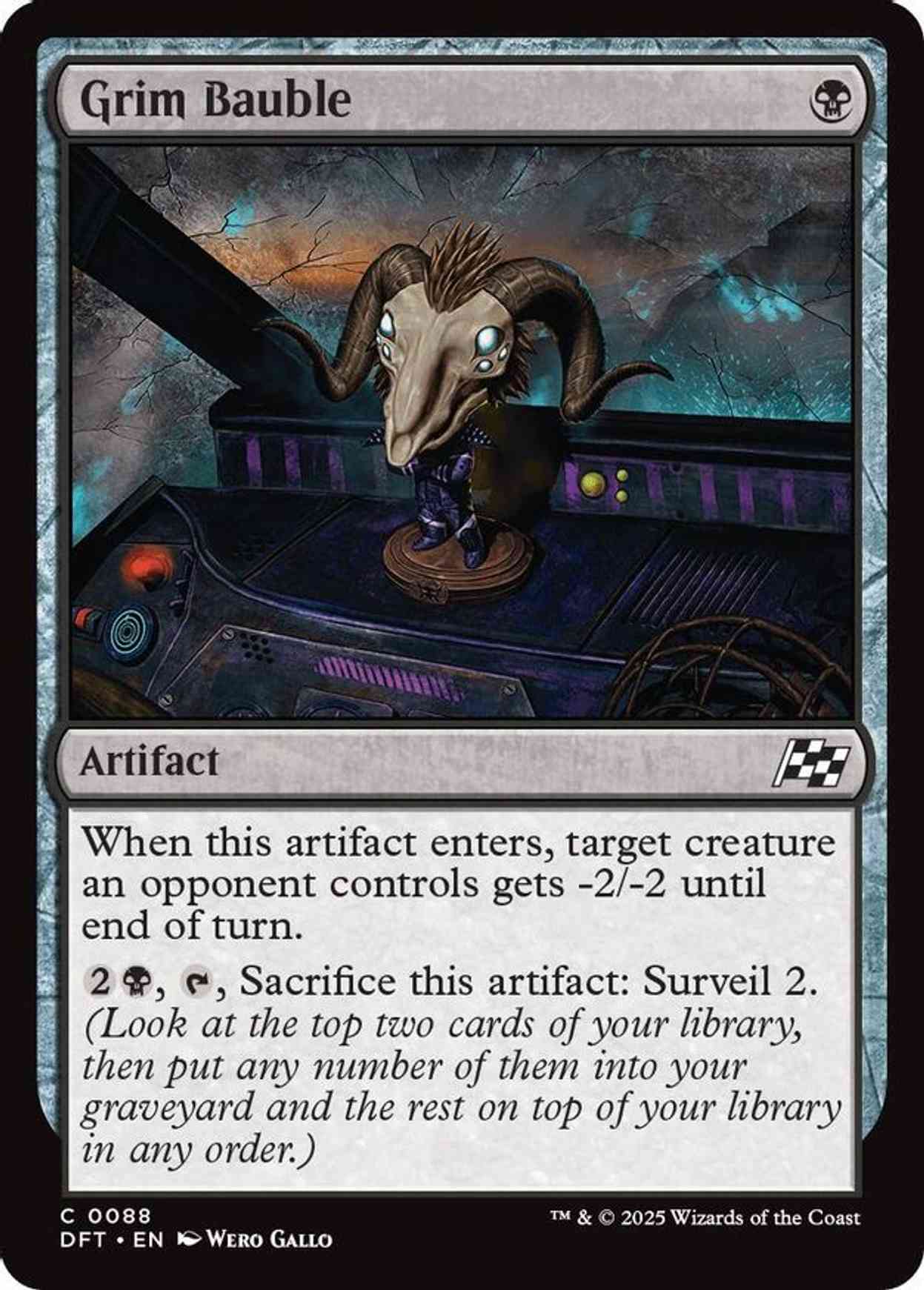 Grim Bauble magic card front