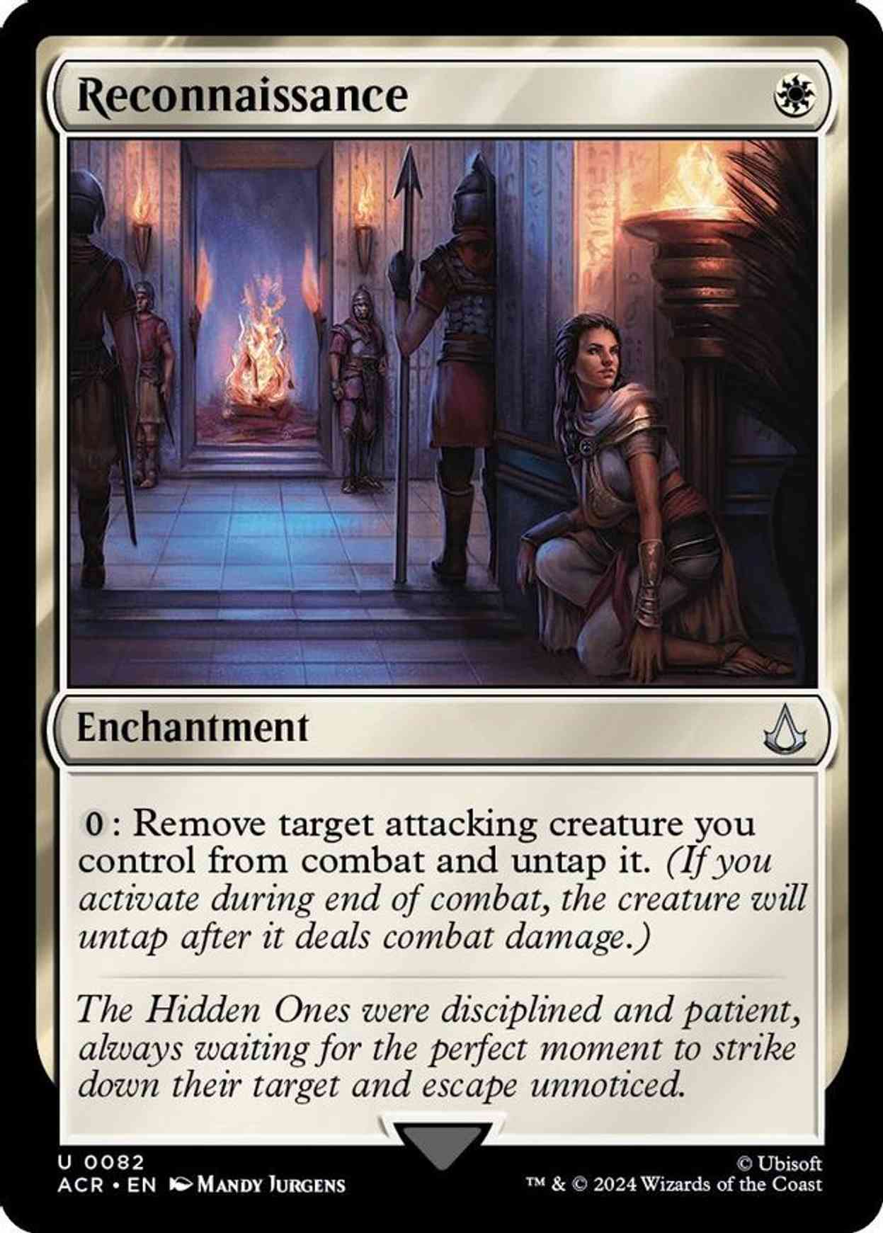 Reconnaissance magic card front