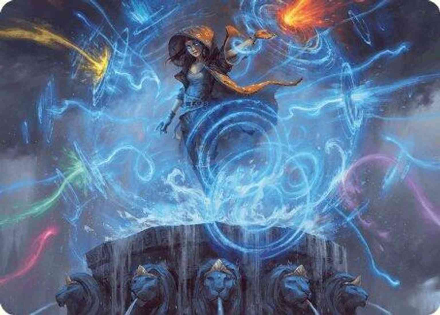 Flusterstorm Art Card magic card front