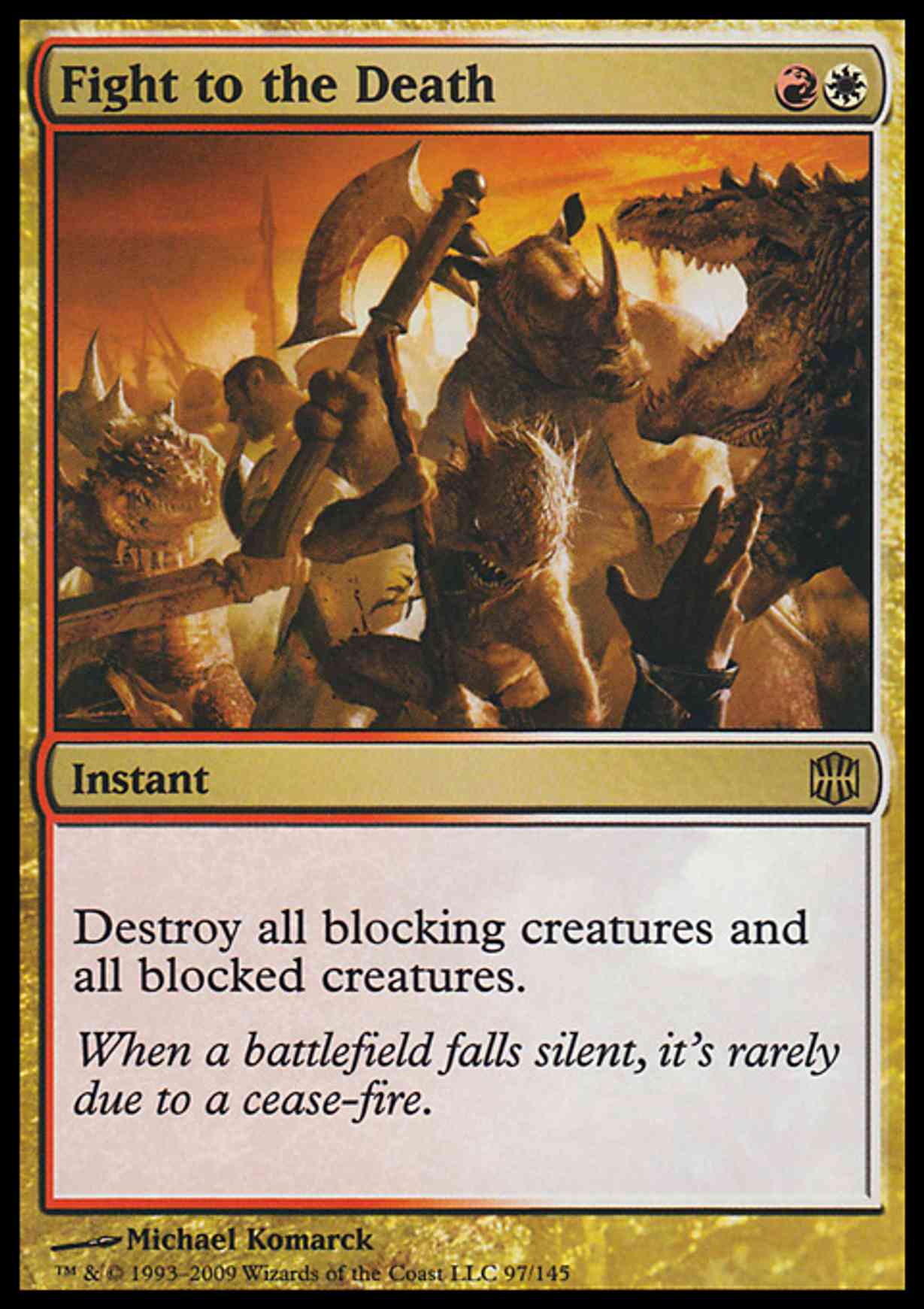 Fight to the Death magic card front