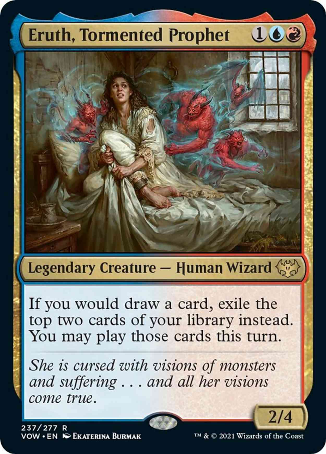 Eruth, Tormented Prophet magic card front