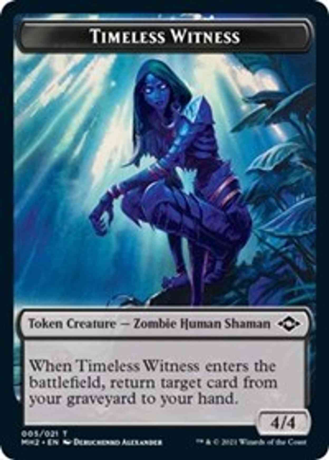 Timeless Witness Token magic card front