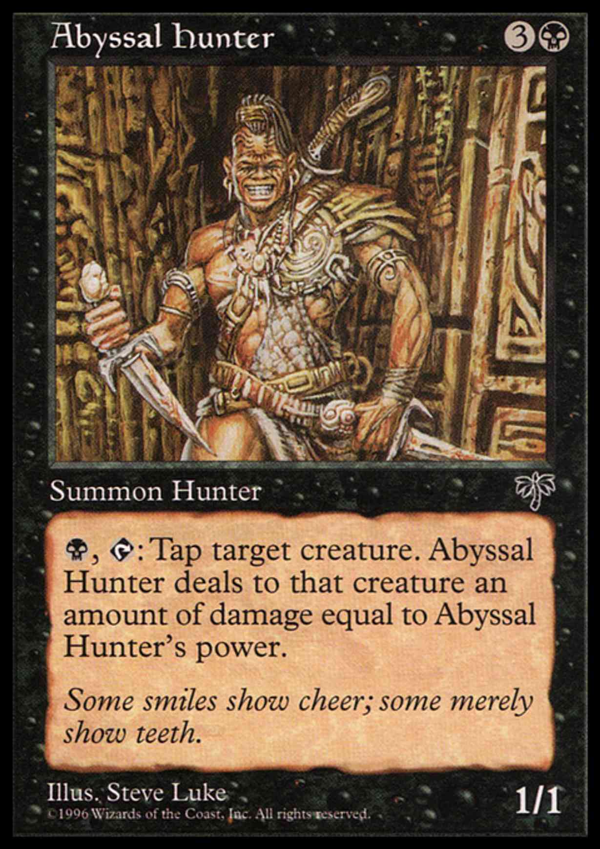 Abyssal Hunter magic card front