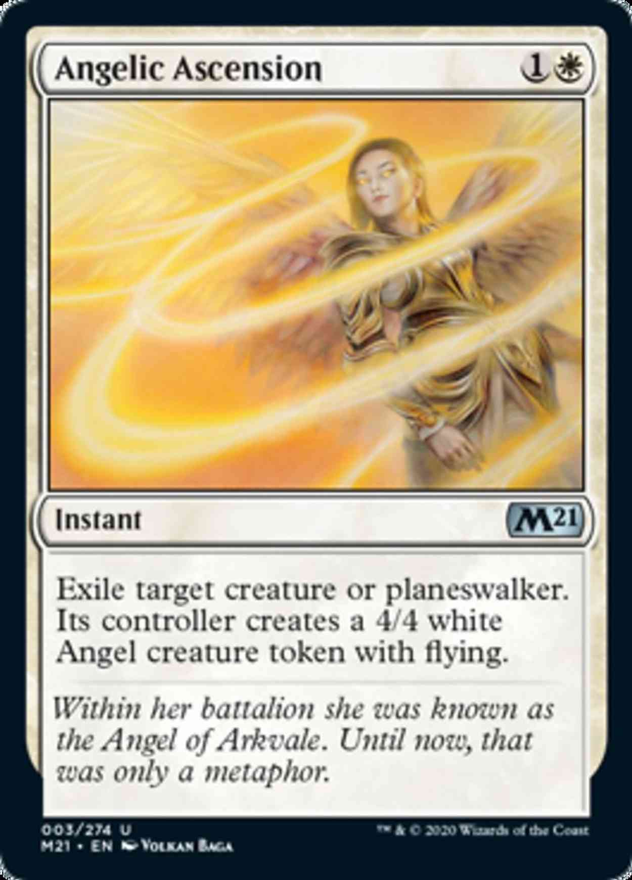 Angelic Ascension magic card front