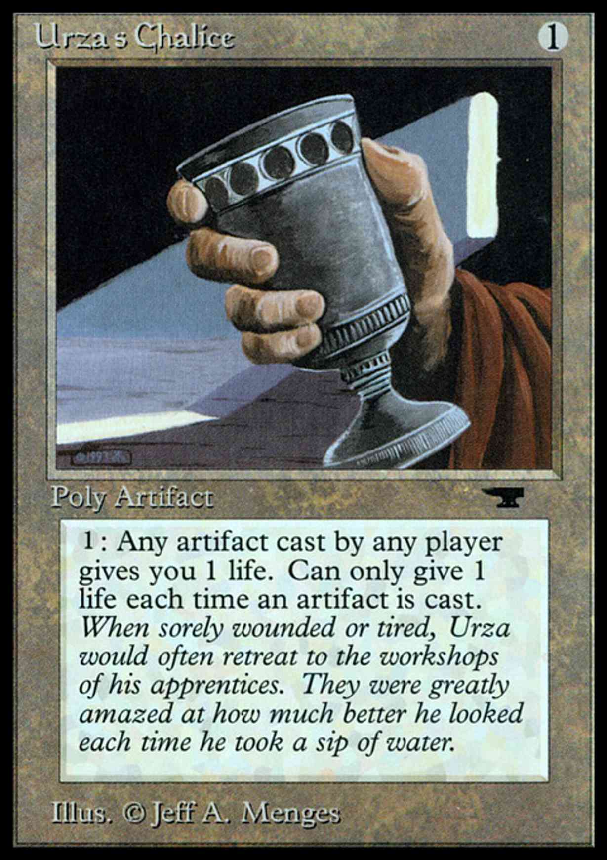 Urza's Chalice magic card front