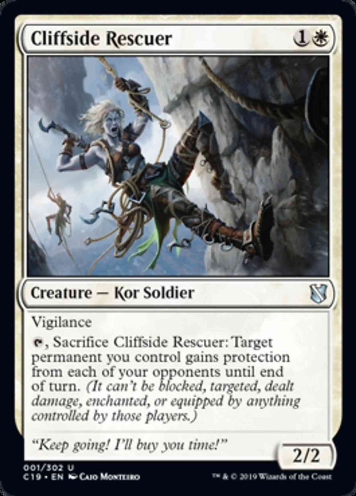 Cliffside Rescuer magic card front