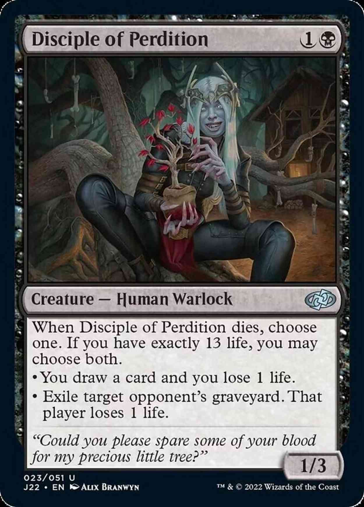Disciple of Perdition magic card front