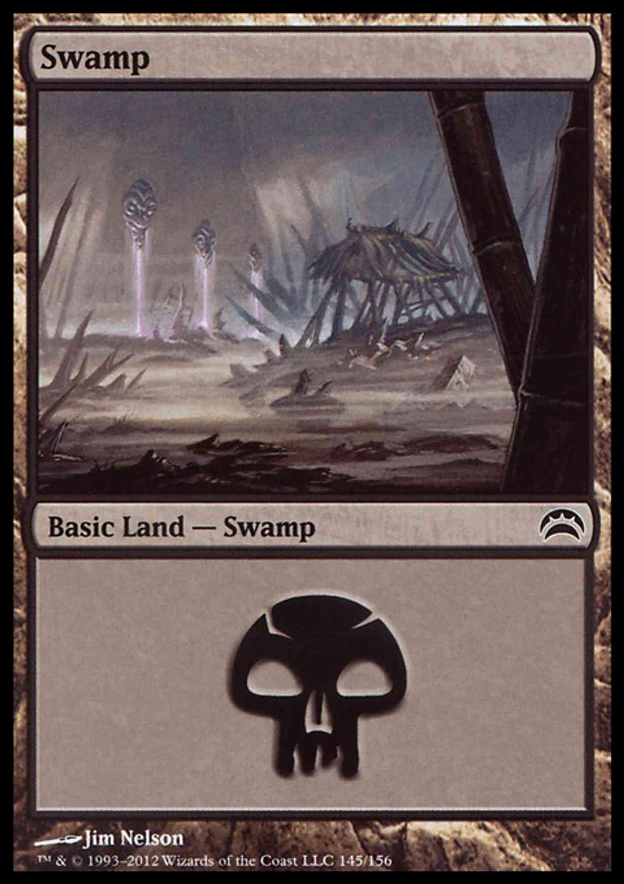 Swamp (145)  magic card front