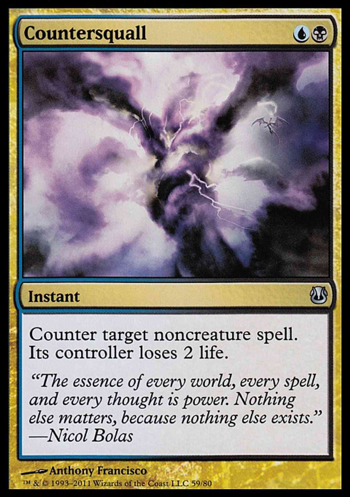 Countersquall magic card front