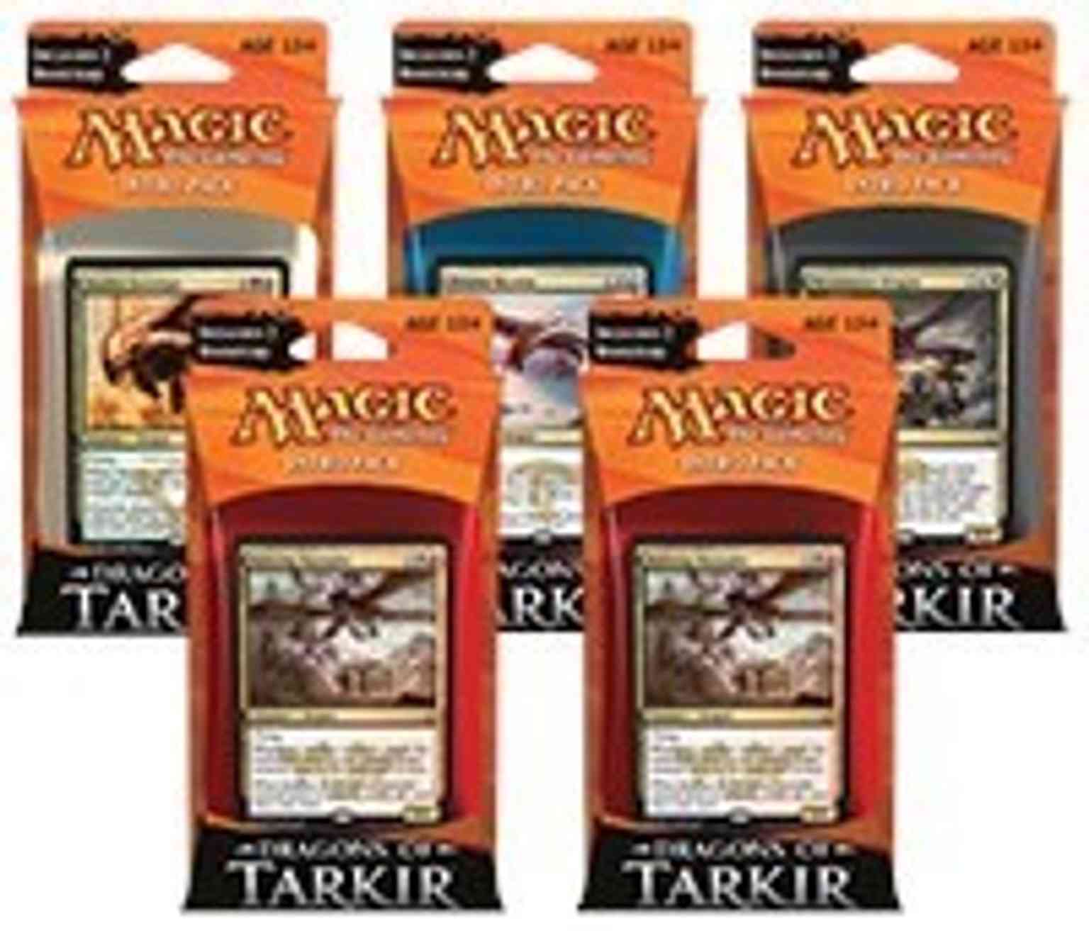 Dragons of Tarkir Intro Packs - Set of 5 magic card front