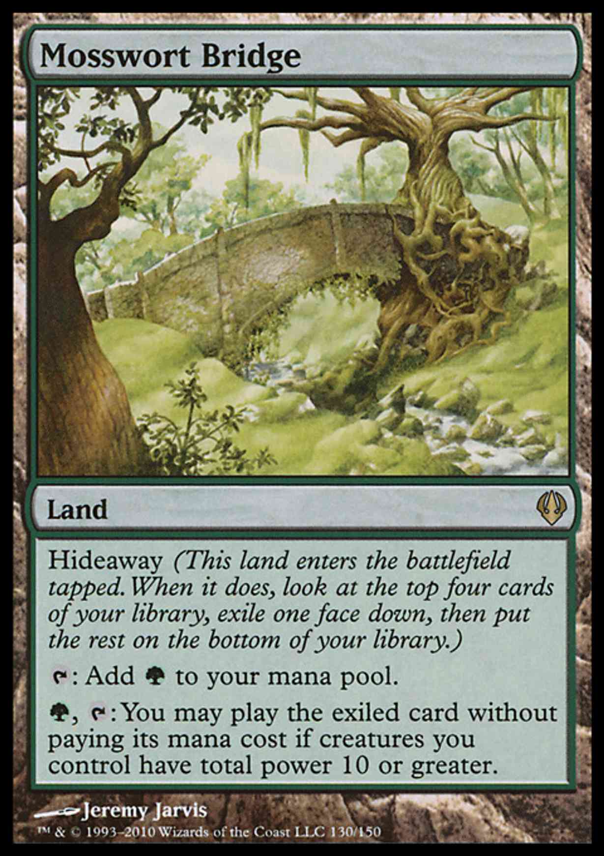 Mosswort Bridge magic card front