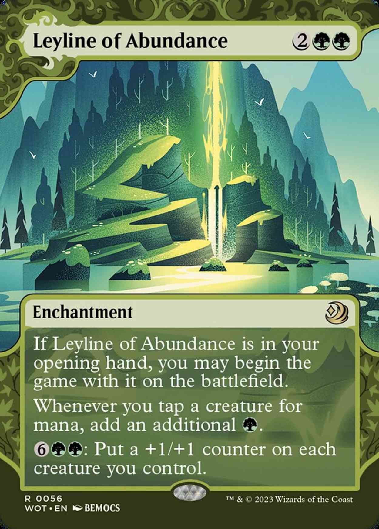 Leyline of Abundance magic card front