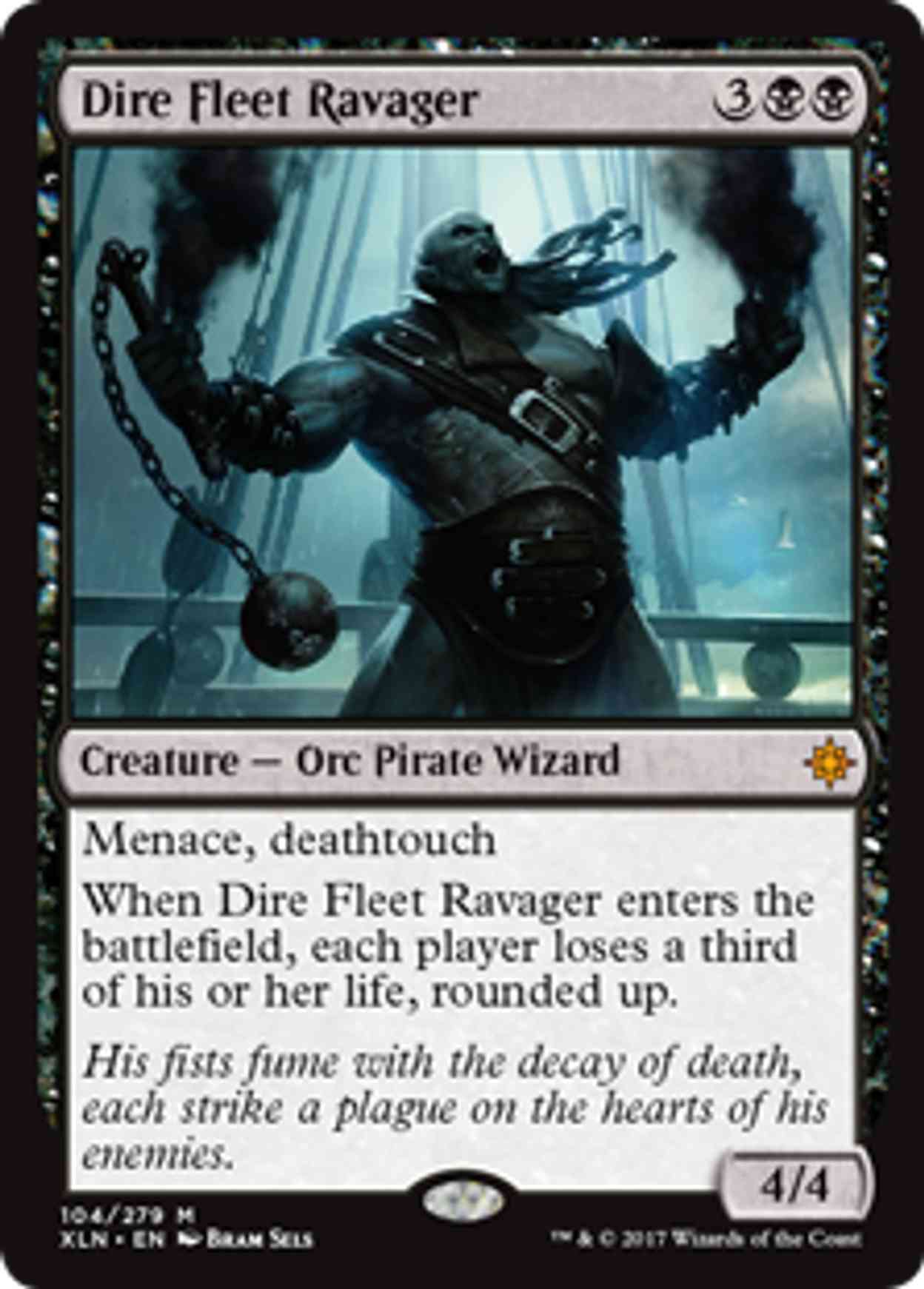 Dire Fleet Ravager magic card front