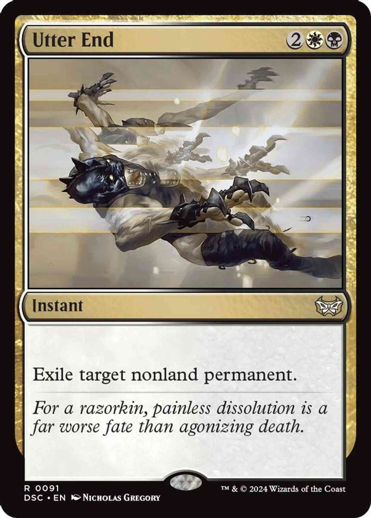 Utter End magic card front