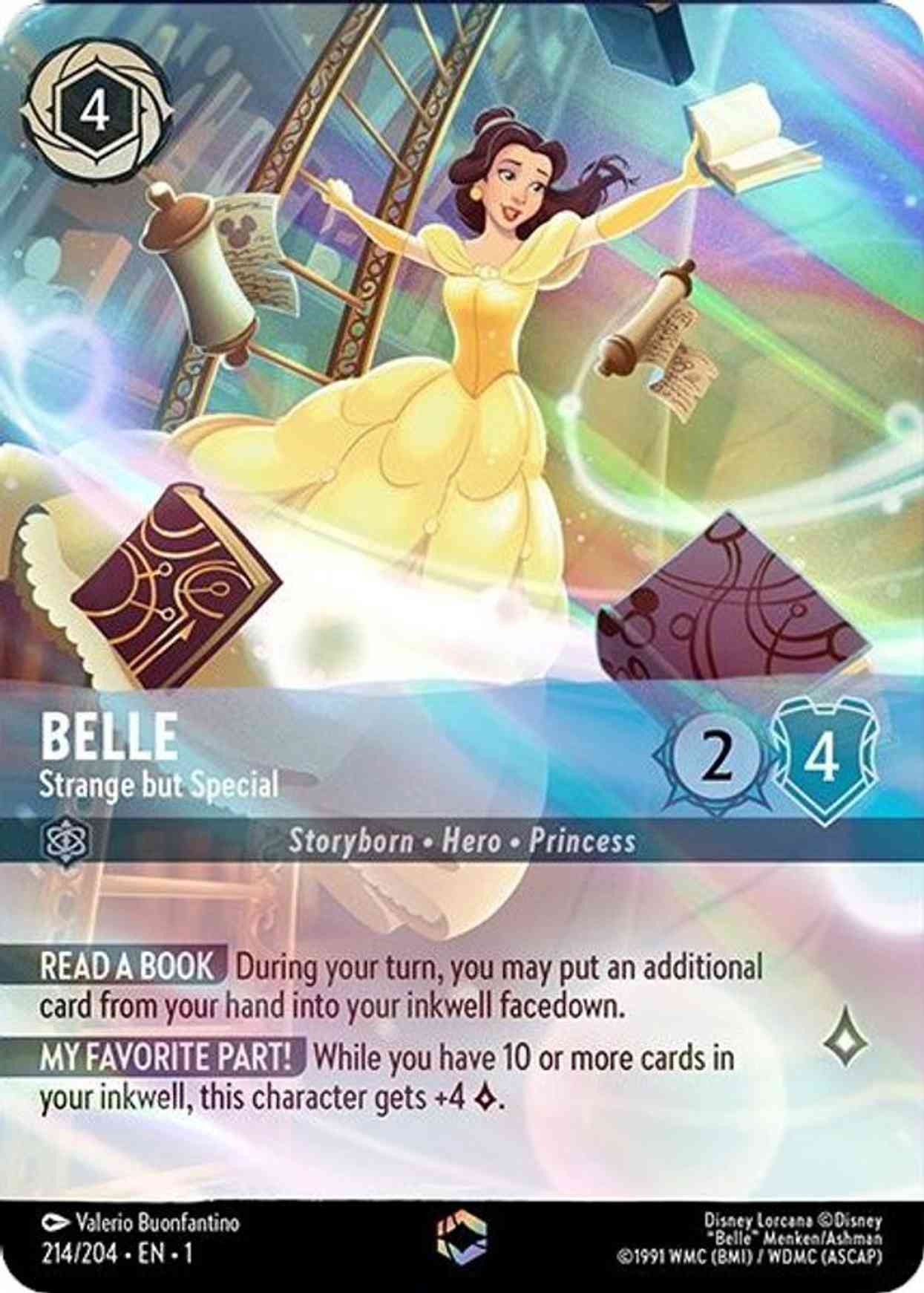 Belle - Strange but Special (Alternate Art) magic card front