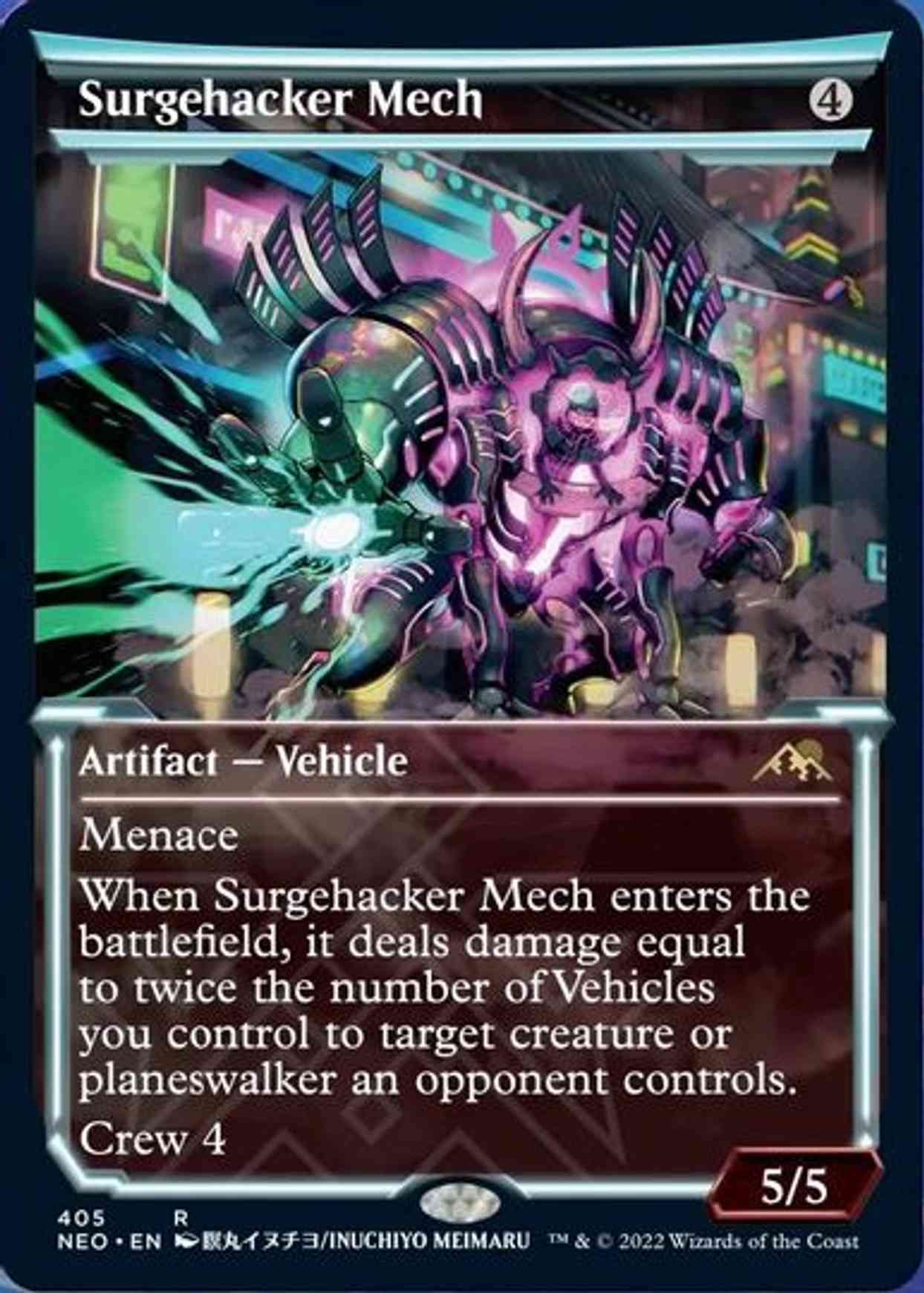 Surgehacker Mech (Showcase) magic card front
