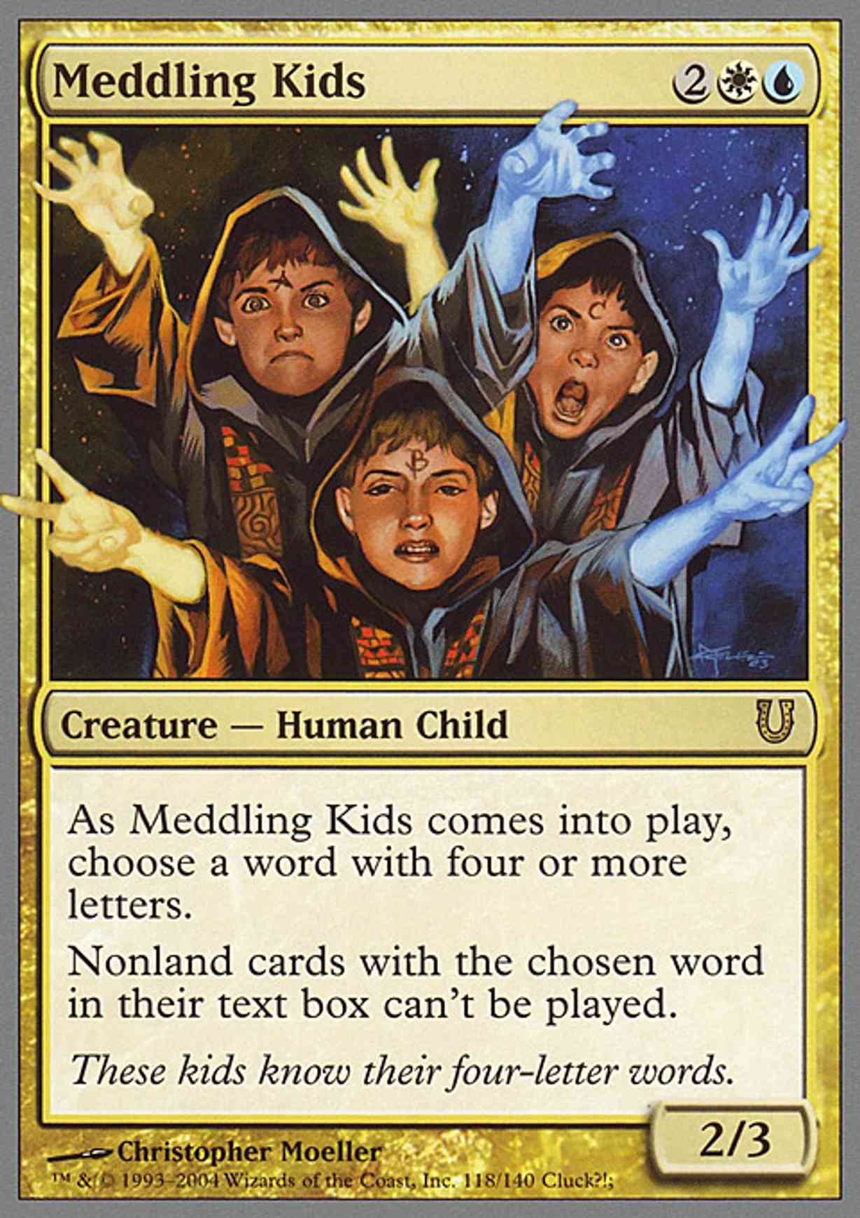 Meddling Kids magic card front