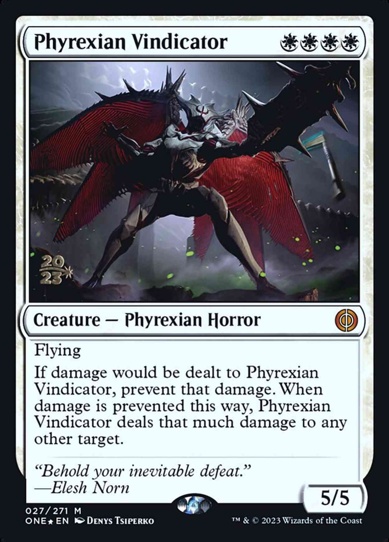 Phyrexian Vindicator magic card front