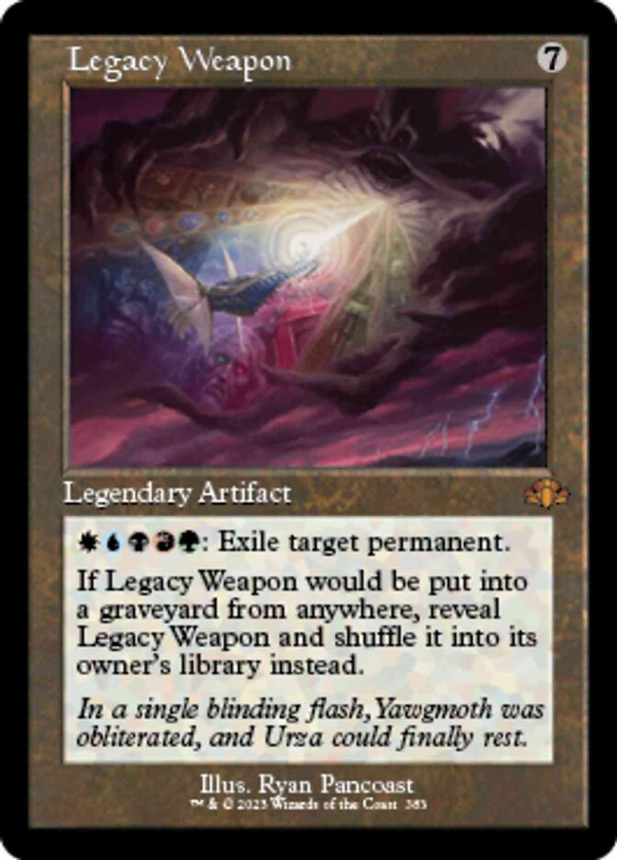 Legacy Weapon (Retro Frame) magic card front