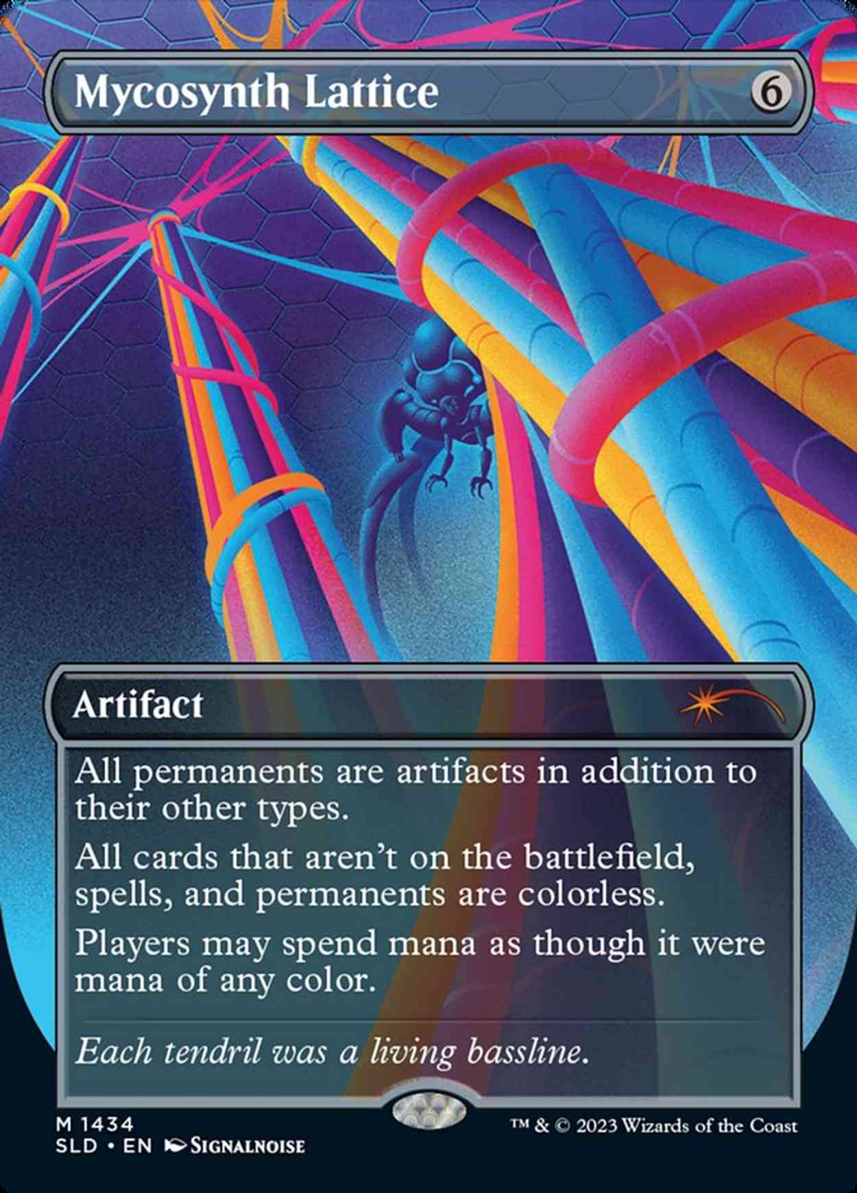 Mycosynth Lattice (Rainbow Foil) magic card front