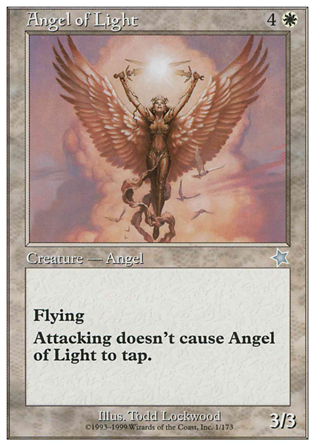 Angel of Light magic card front