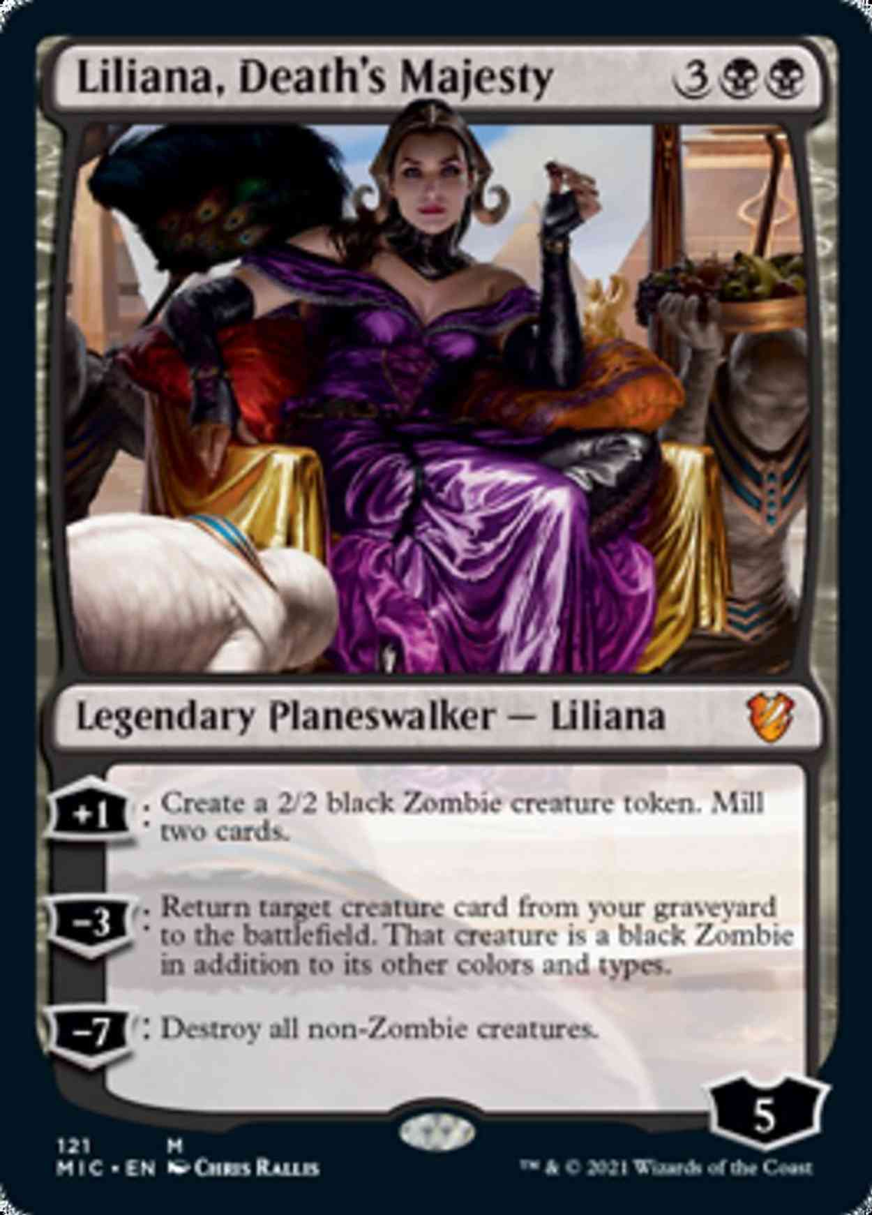 Liliana, Death's Majesty Price from mtg Commander Innistrad Midnight Hunt