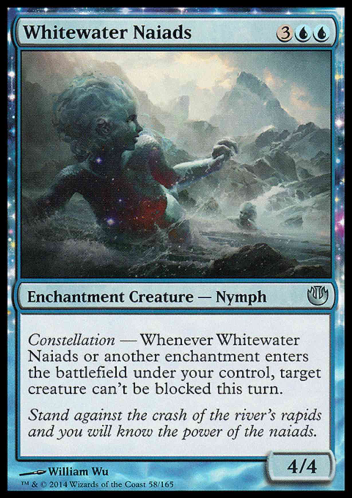 Whitewater Naiads magic card front